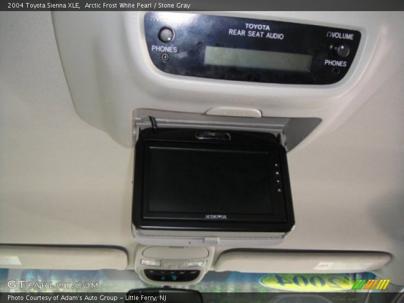 Arctic Frost White Pearl / Stone Gray 2004 Toyota Sienna XLE