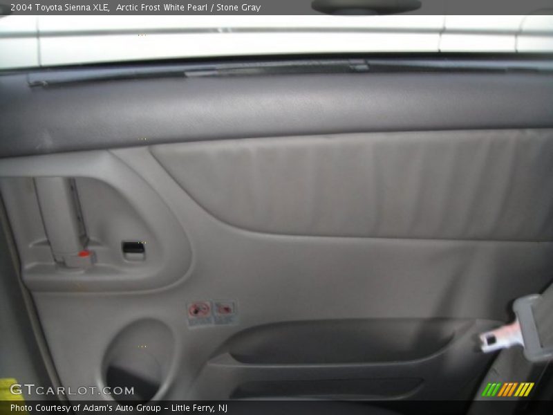 Arctic Frost White Pearl / Stone Gray 2004 Toyota Sienna XLE