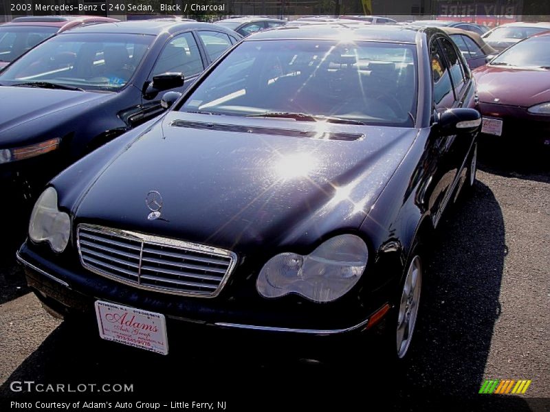Black / Charcoal 2003 Mercedes-Benz C 240 Sedan