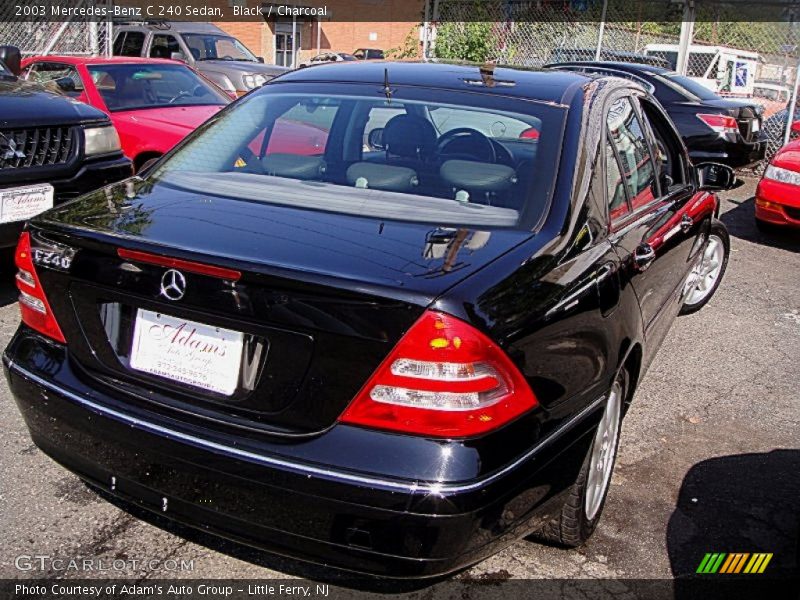 Black / Charcoal 2003 Mercedes-Benz C 240 Sedan