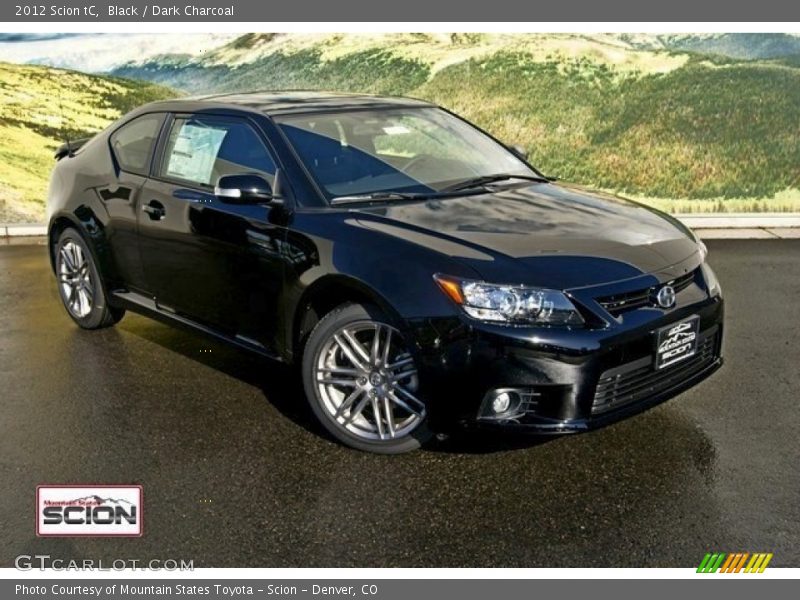 Black / Dark Charcoal 2012 Scion tC