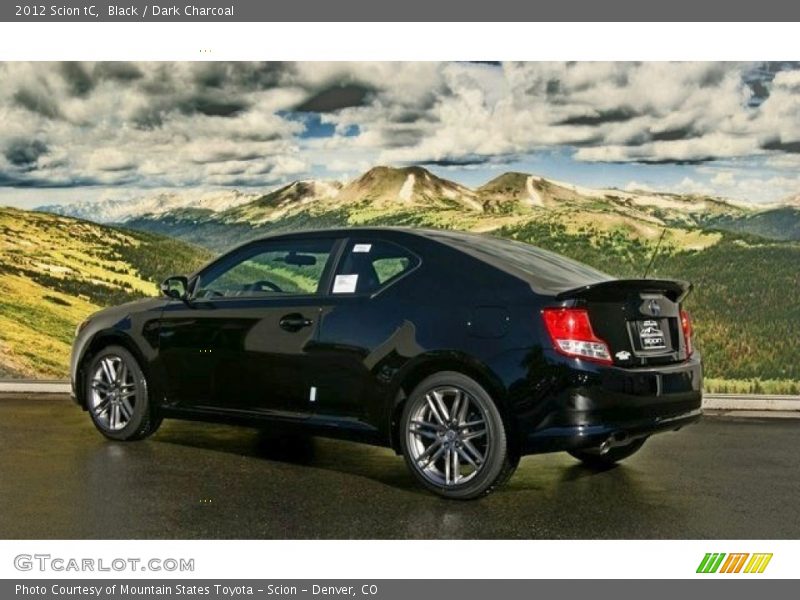 Black / Dark Charcoal 2012 Scion tC