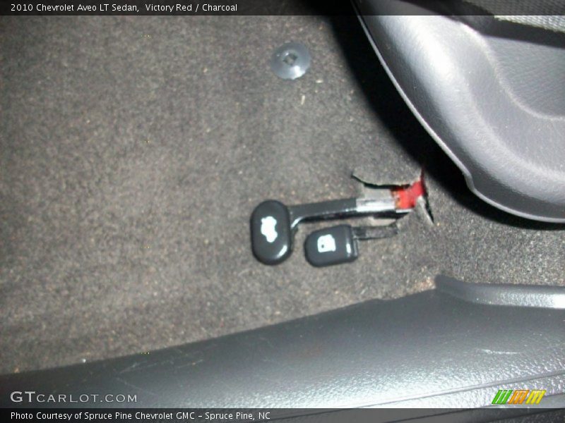 Victory Red / Charcoal 2010 Chevrolet Aveo LT Sedan