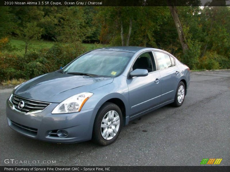 Ocean Gray / Charcoal 2010 Nissan Altima 3.5 SR Coupe