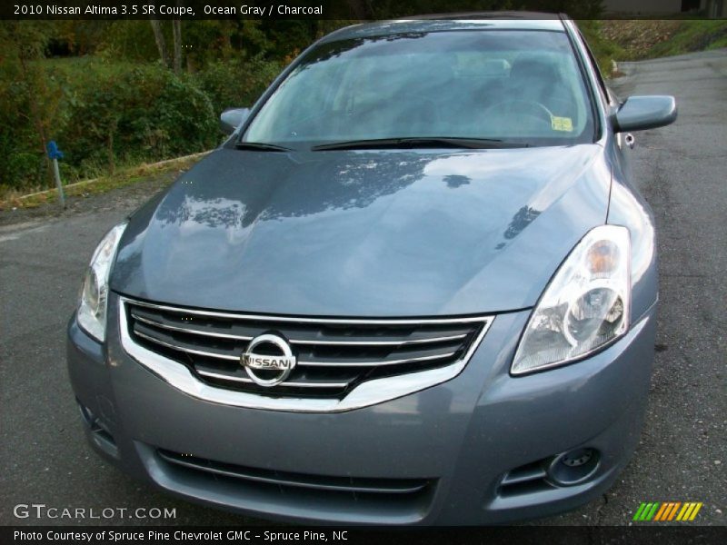 Ocean Gray / Charcoal 2010 Nissan Altima 3.5 SR Coupe