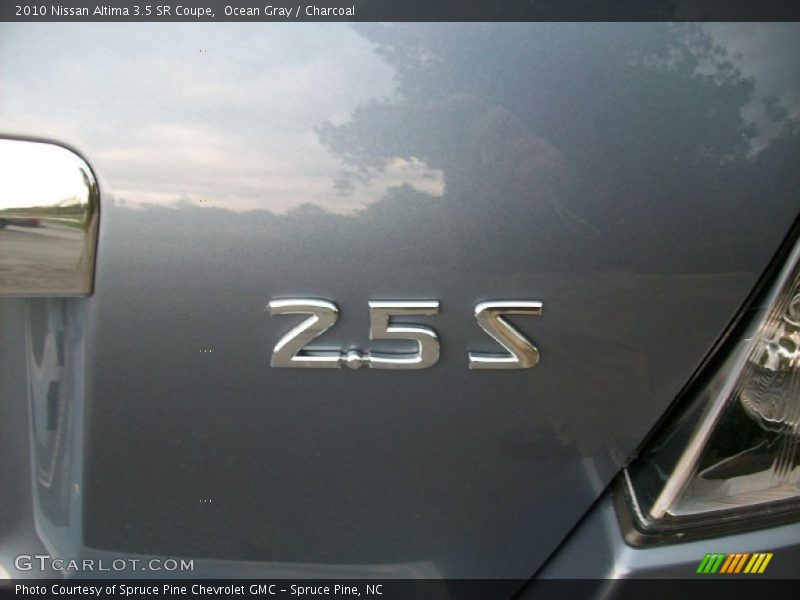 Ocean Gray / Charcoal 2010 Nissan Altima 3.5 SR Coupe