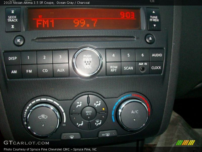 Ocean Gray / Charcoal 2010 Nissan Altima 3.5 SR Coupe