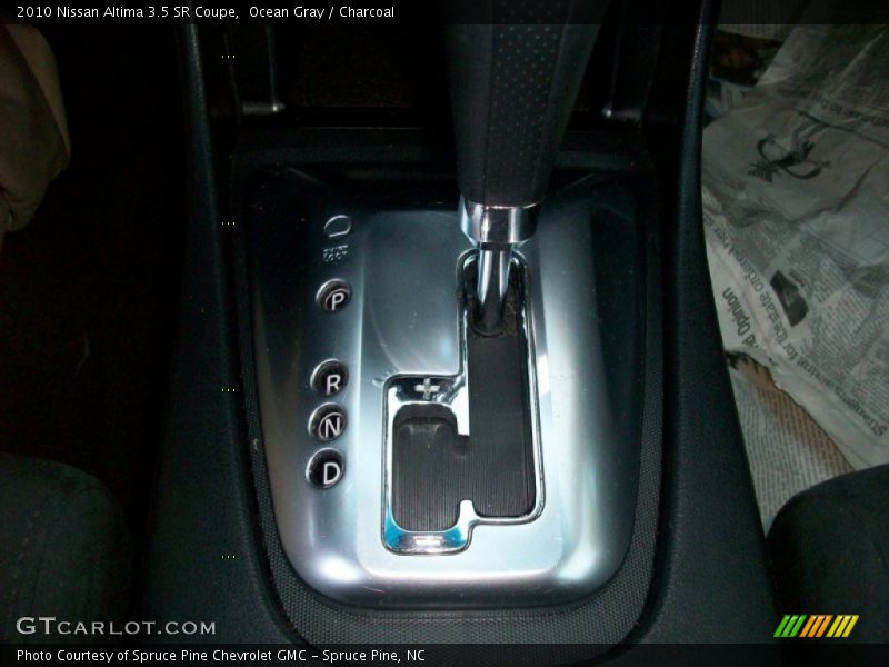 Ocean Gray / Charcoal 2010 Nissan Altima 3.5 SR Coupe