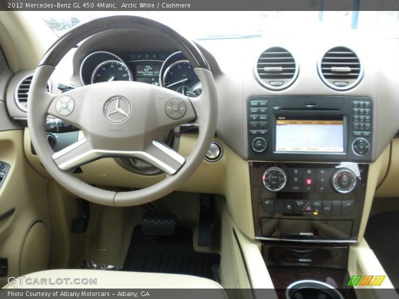 Arctic White / Cashmere 2012 Mercedes-Benz GL 450 4Matic