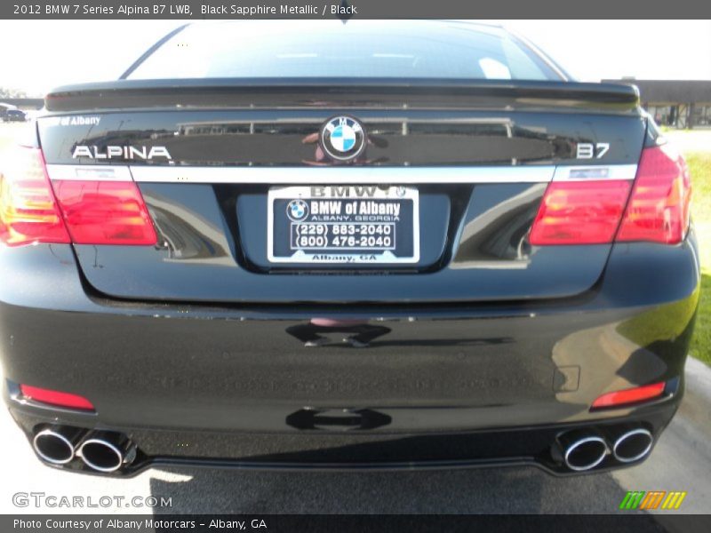  2012 7 Series Alpina B7 LWB Logo