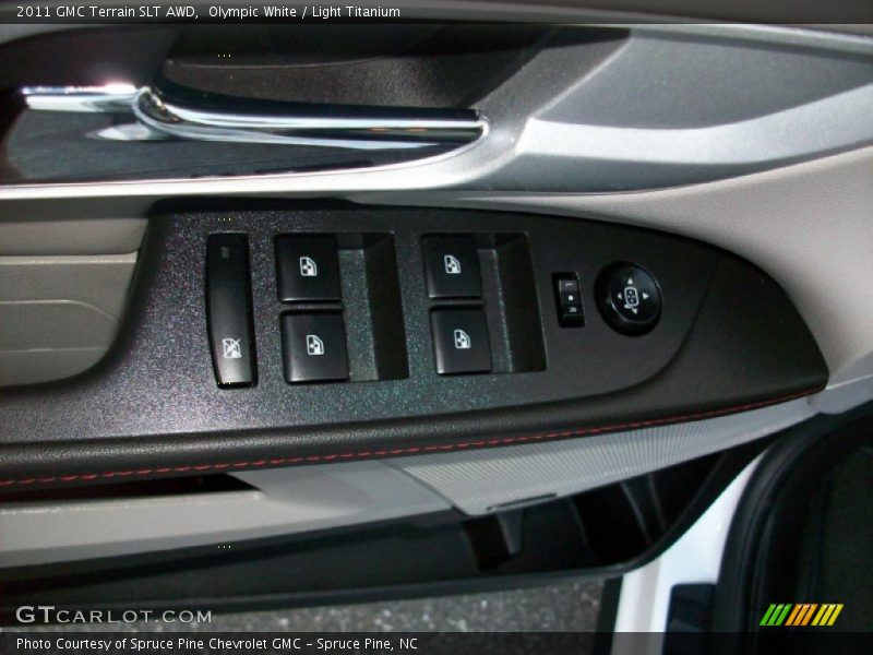 Olympic White / Light Titanium 2011 GMC Terrain SLT AWD