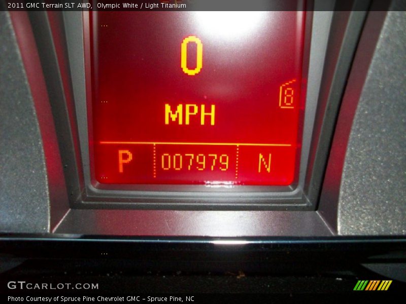 Olympic White / Light Titanium 2011 GMC Terrain SLT AWD