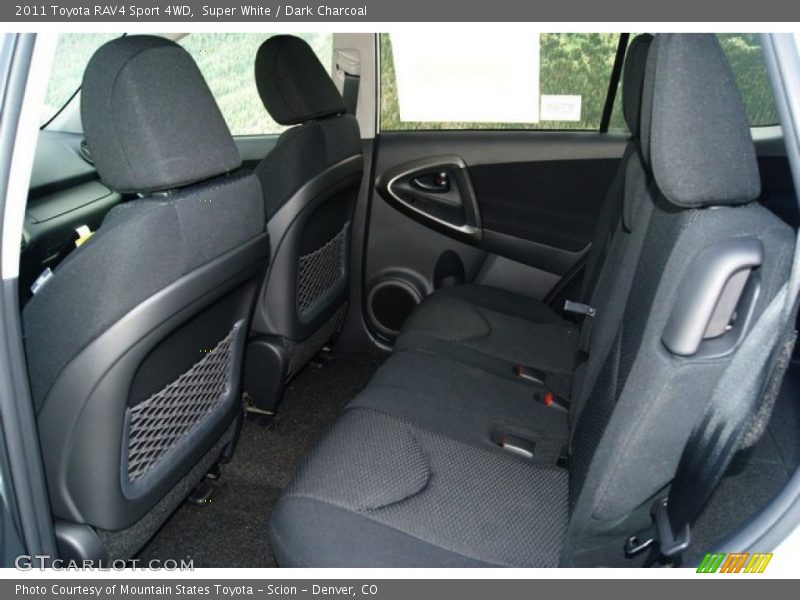 Super White / Dark Charcoal 2011 Toyota RAV4 Sport 4WD