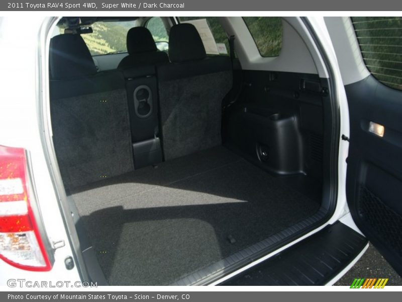 Super White / Dark Charcoal 2011 Toyota RAV4 Sport 4WD