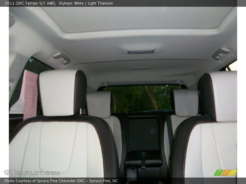 Olympic White / Light Titanium 2011 GMC Terrain SLT AWD