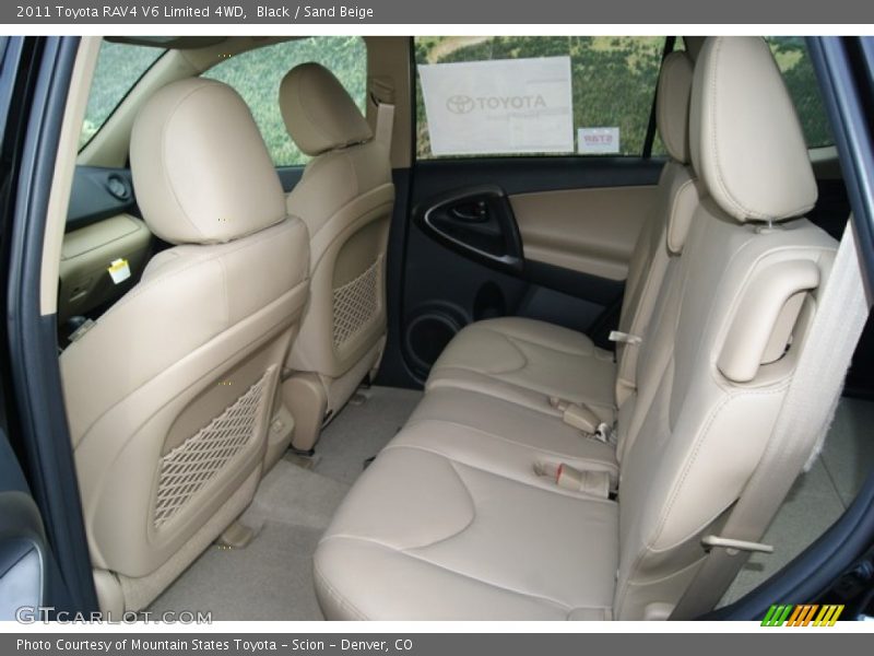 Black / Sand Beige 2011 Toyota RAV4 V6 Limited 4WD