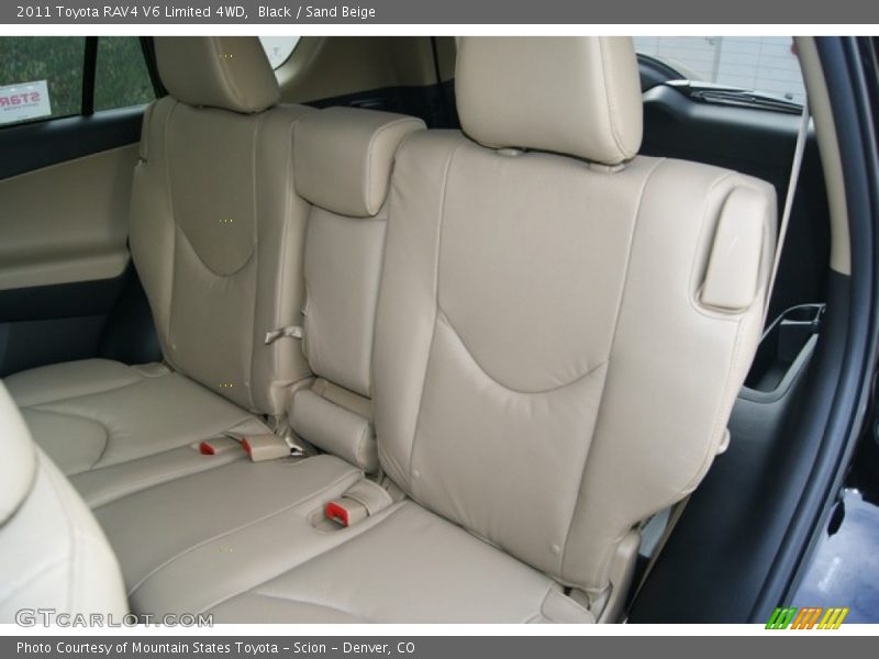 Black / Sand Beige 2011 Toyota RAV4 V6 Limited 4WD