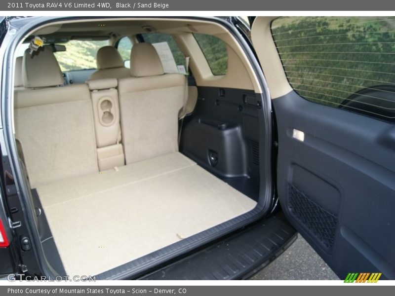 Black / Sand Beige 2011 Toyota RAV4 V6 Limited 4WD