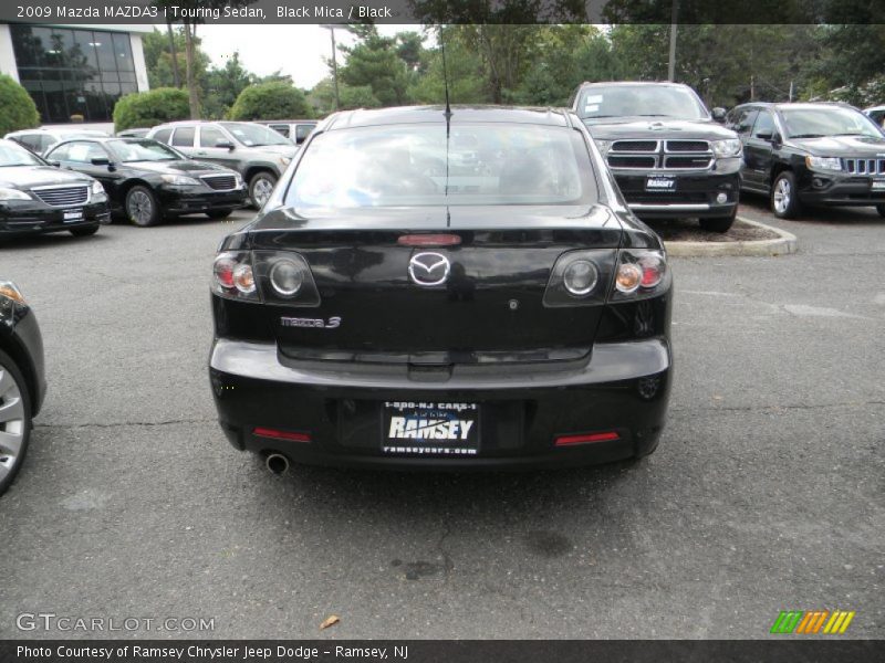 Black Mica / Black 2009 Mazda MAZDA3 i Touring Sedan