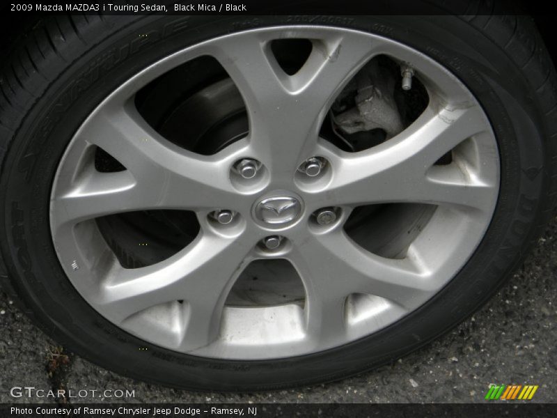 Black Mica / Black 2009 Mazda MAZDA3 i Touring Sedan