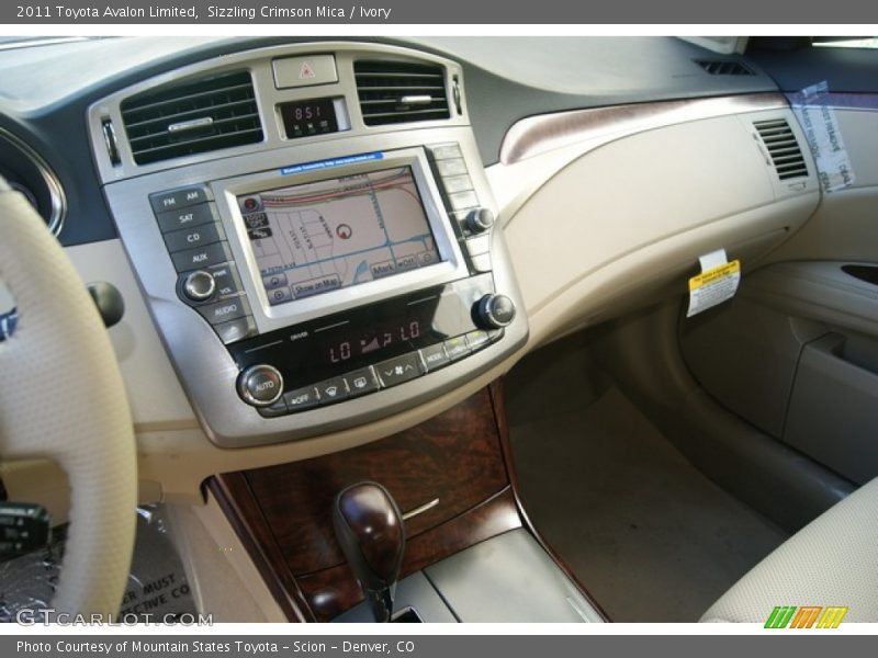Sizzling Crimson Mica / Ivory 2011 Toyota Avalon Limited