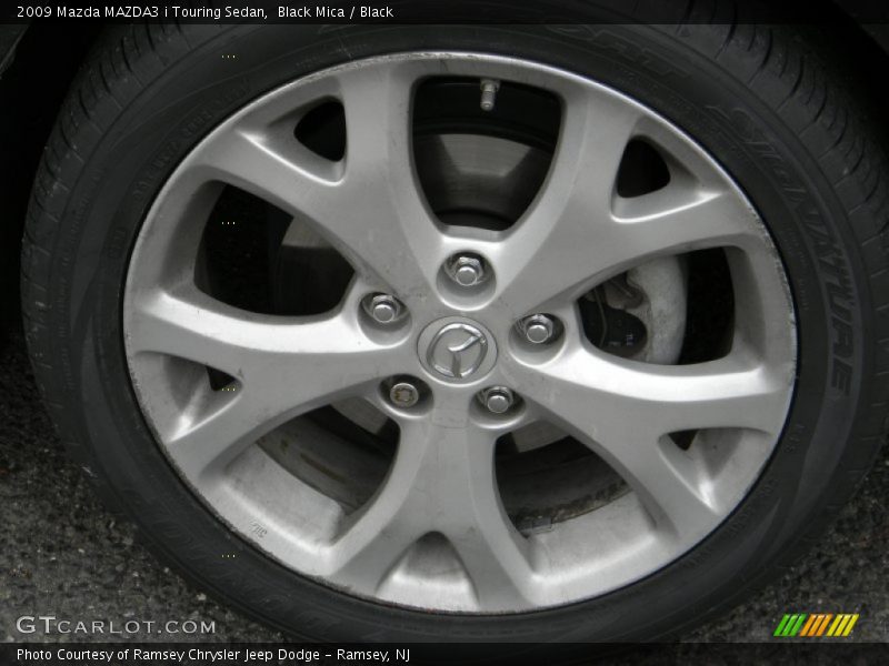 Black Mica / Black 2009 Mazda MAZDA3 i Touring Sedan