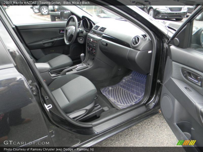 Black Mica / Black 2009 Mazda MAZDA3 i Touring Sedan