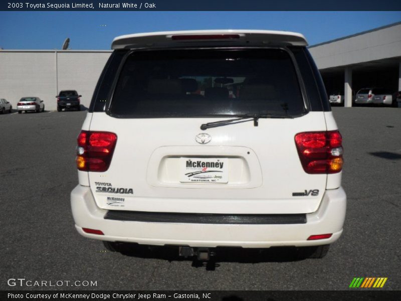 Natural White / Oak 2003 Toyota Sequoia Limited