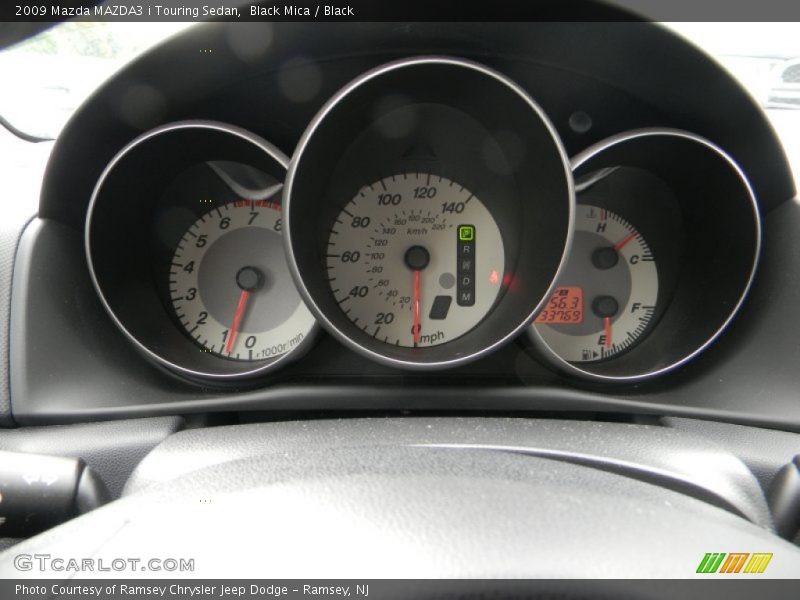 Black Mica / Black 2009 Mazda MAZDA3 i Touring Sedan