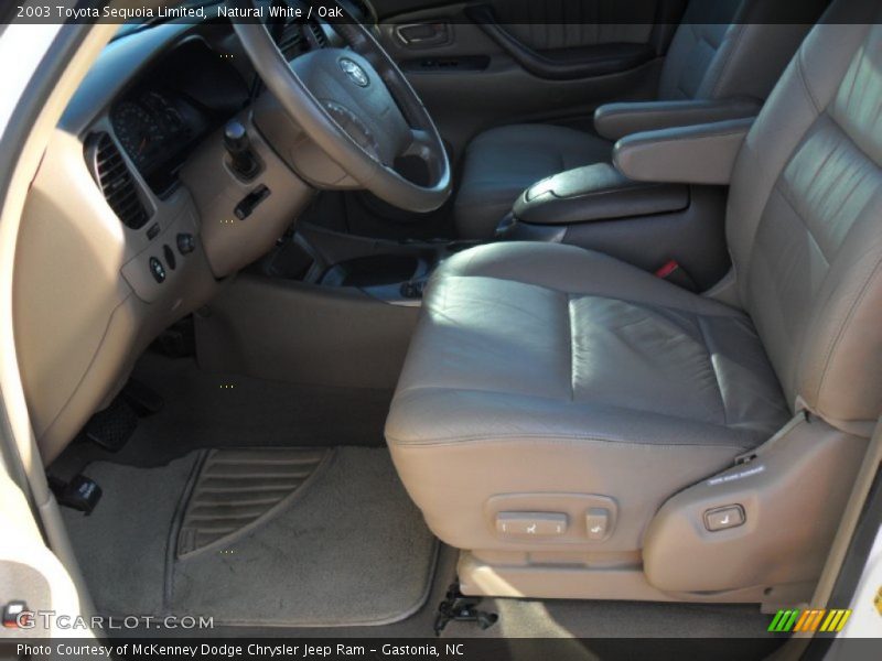 Natural White / Oak 2003 Toyota Sequoia Limited