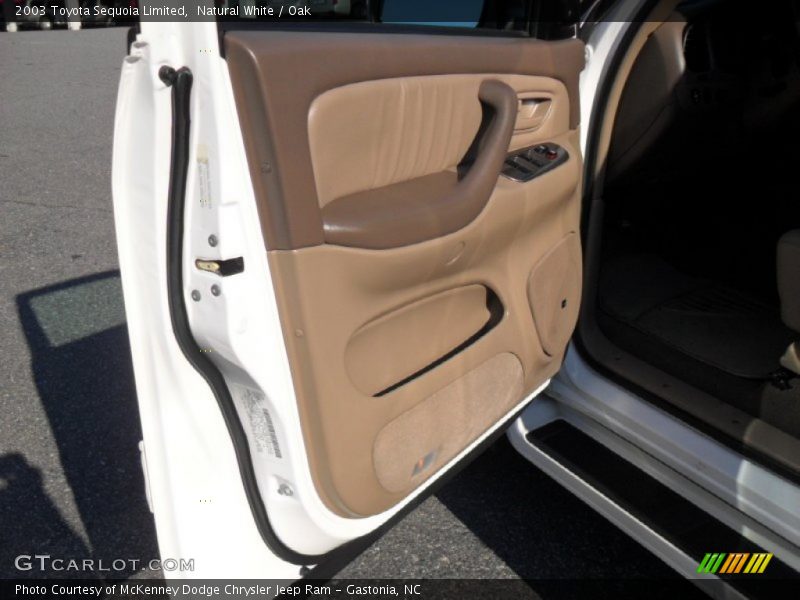 Natural White / Oak 2003 Toyota Sequoia Limited
