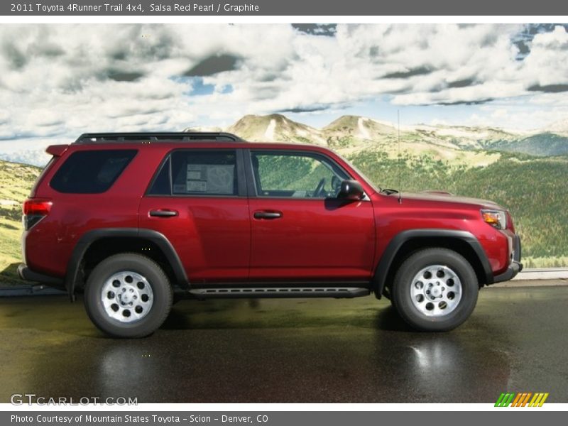 Salsa Red Pearl / Graphite 2011 Toyota 4Runner Trail 4x4