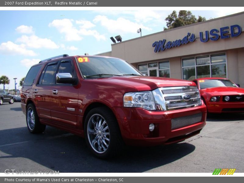 Redfire Metallic / Camel 2007 Ford Expedition XLT