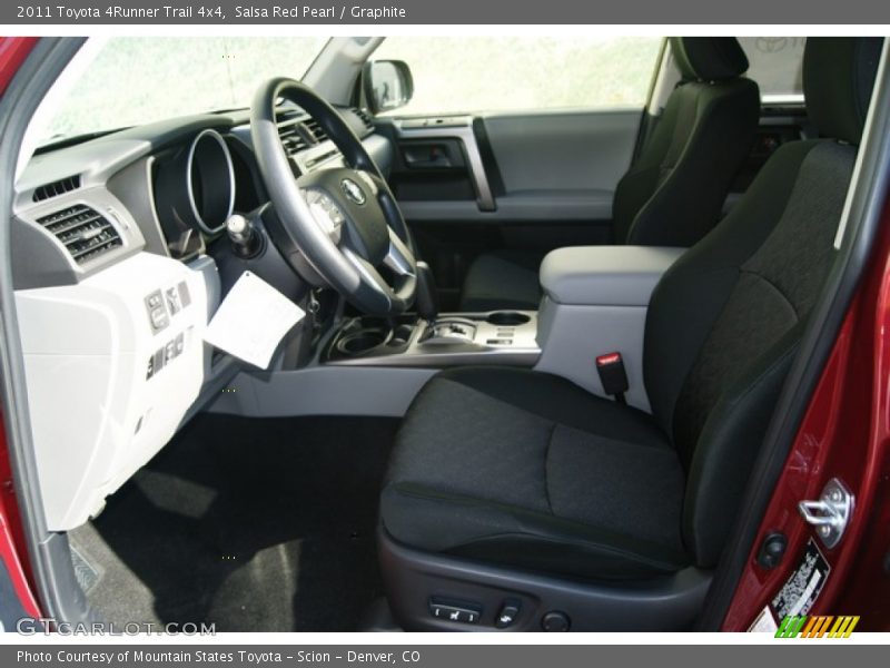 Salsa Red Pearl / Graphite 2011 Toyota 4Runner Trail 4x4