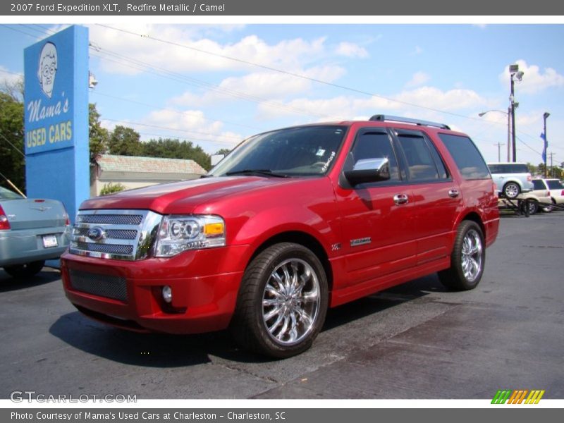 Redfire Metallic / Camel 2007 Ford Expedition XLT