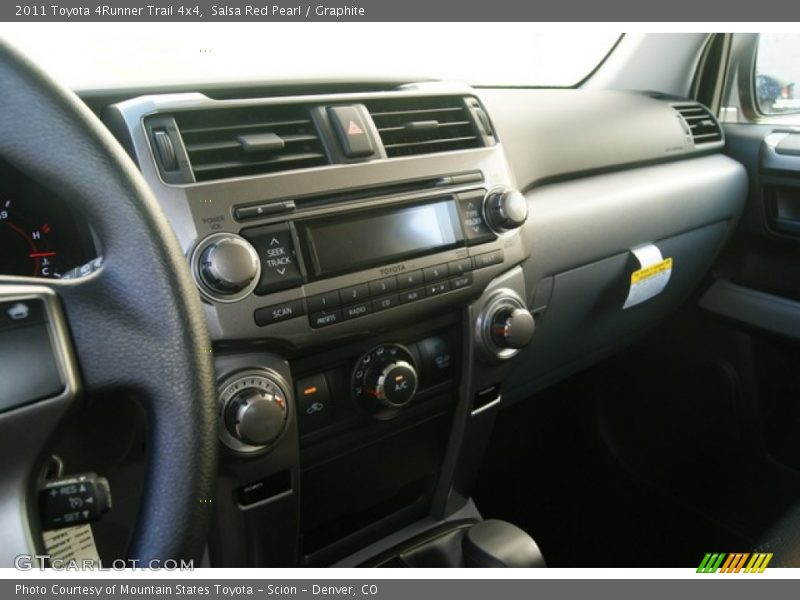 Salsa Red Pearl / Graphite 2011 Toyota 4Runner Trail 4x4