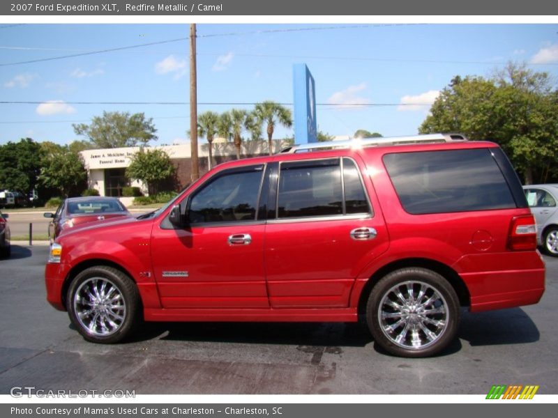 Redfire Metallic / Camel 2007 Ford Expedition XLT