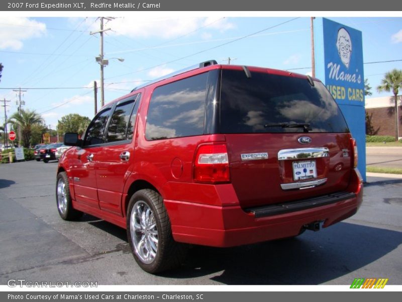 Redfire Metallic / Camel 2007 Ford Expedition XLT