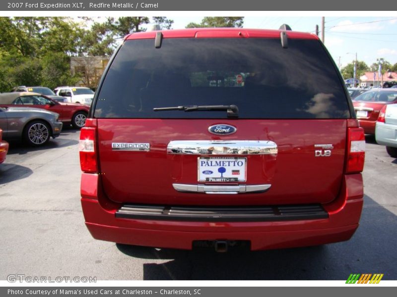 Redfire Metallic / Camel 2007 Ford Expedition XLT