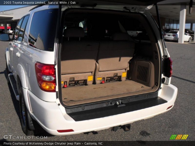Natural White / Oak 2003 Toyota Sequoia Limited
