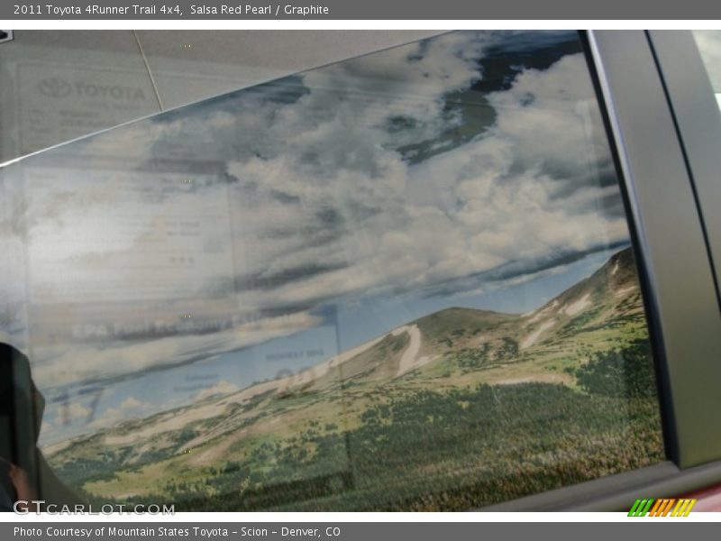 Salsa Red Pearl / Graphite 2011 Toyota 4Runner Trail 4x4