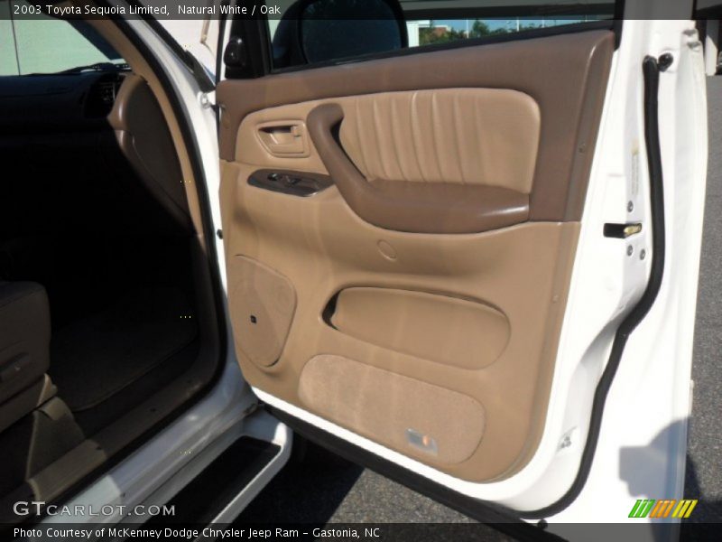 Natural White / Oak 2003 Toyota Sequoia Limited