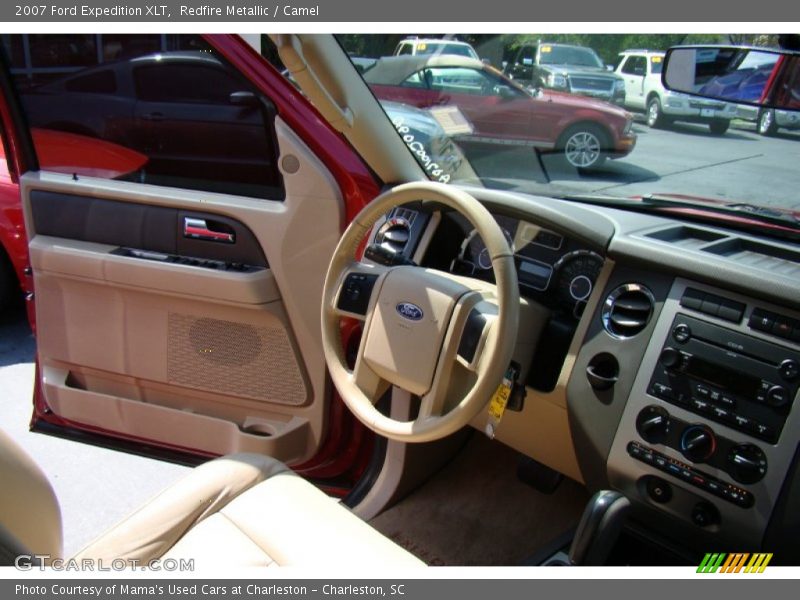 Redfire Metallic / Camel 2007 Ford Expedition XLT