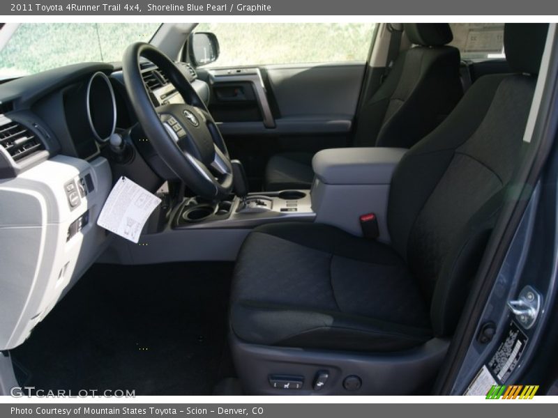 Shoreline Blue Pearl / Graphite 2011 Toyota 4Runner Trail 4x4