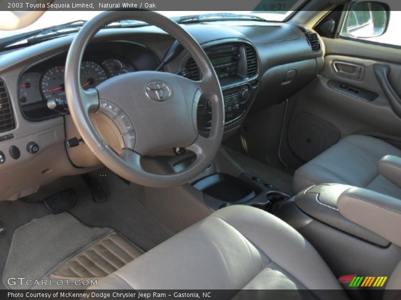 Natural White / Oak 2003 Toyota Sequoia Limited
