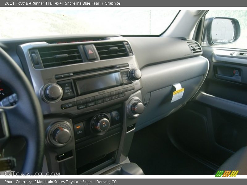 Shoreline Blue Pearl / Graphite 2011 Toyota 4Runner Trail 4x4