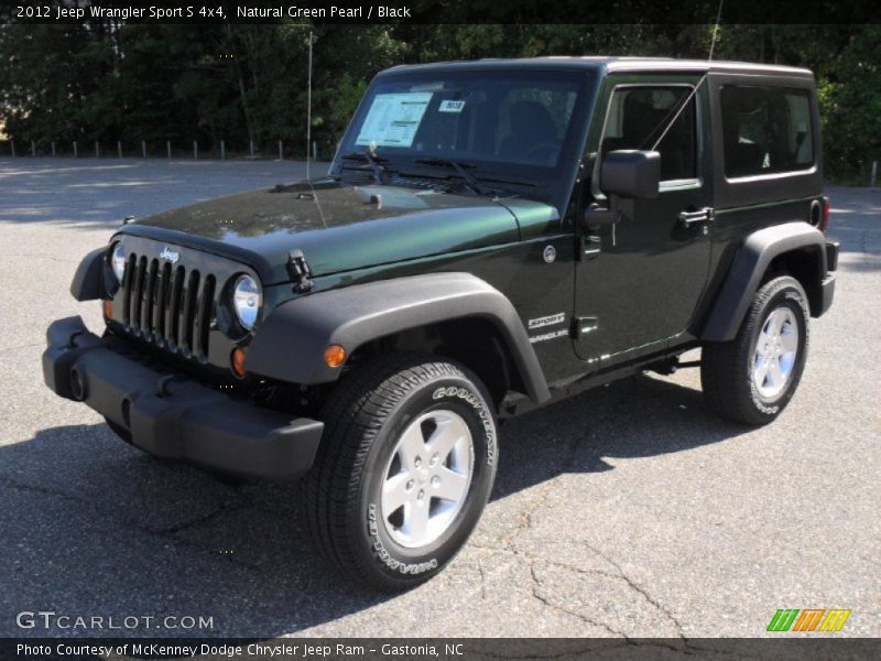  2012 Wrangler Sport S 4x4 Natural Green Pearl