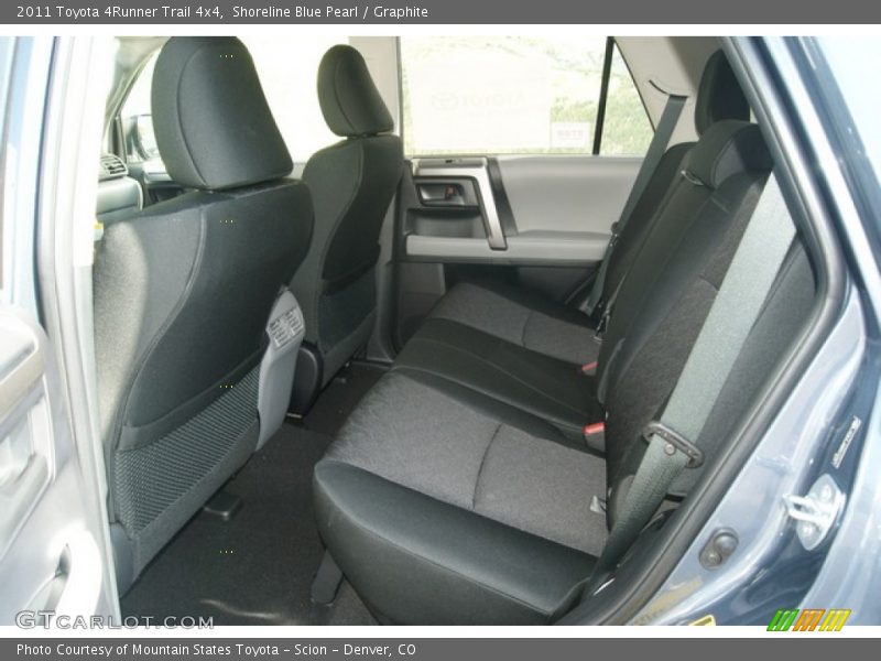Shoreline Blue Pearl / Graphite 2011 Toyota 4Runner Trail 4x4