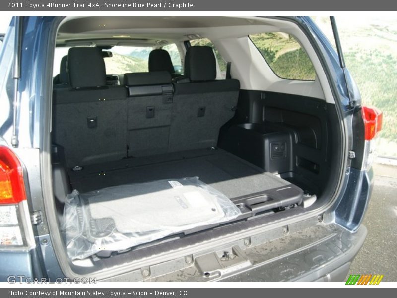 Shoreline Blue Pearl / Graphite 2011 Toyota 4Runner Trail 4x4