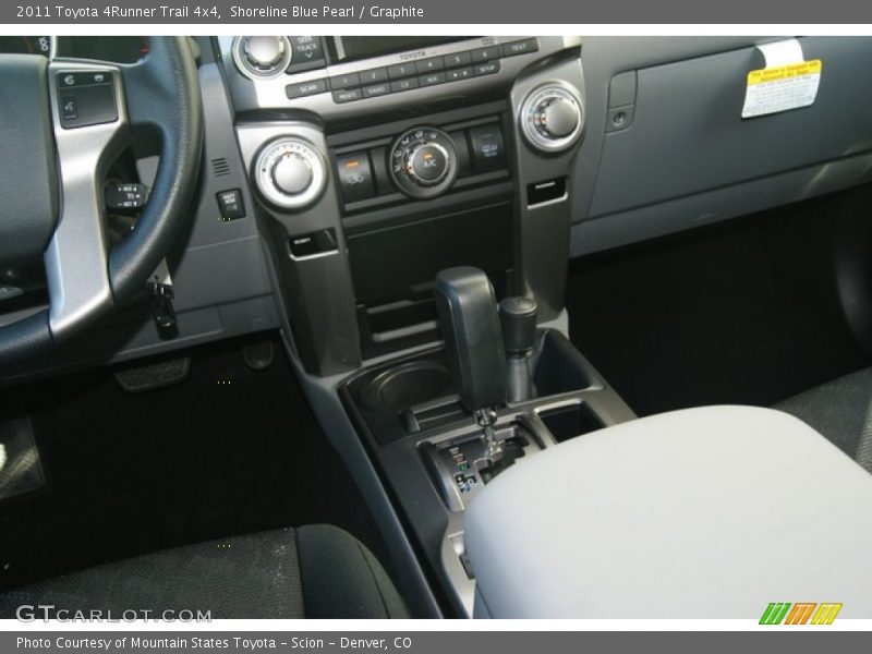 Shoreline Blue Pearl / Graphite 2011 Toyota 4Runner Trail 4x4